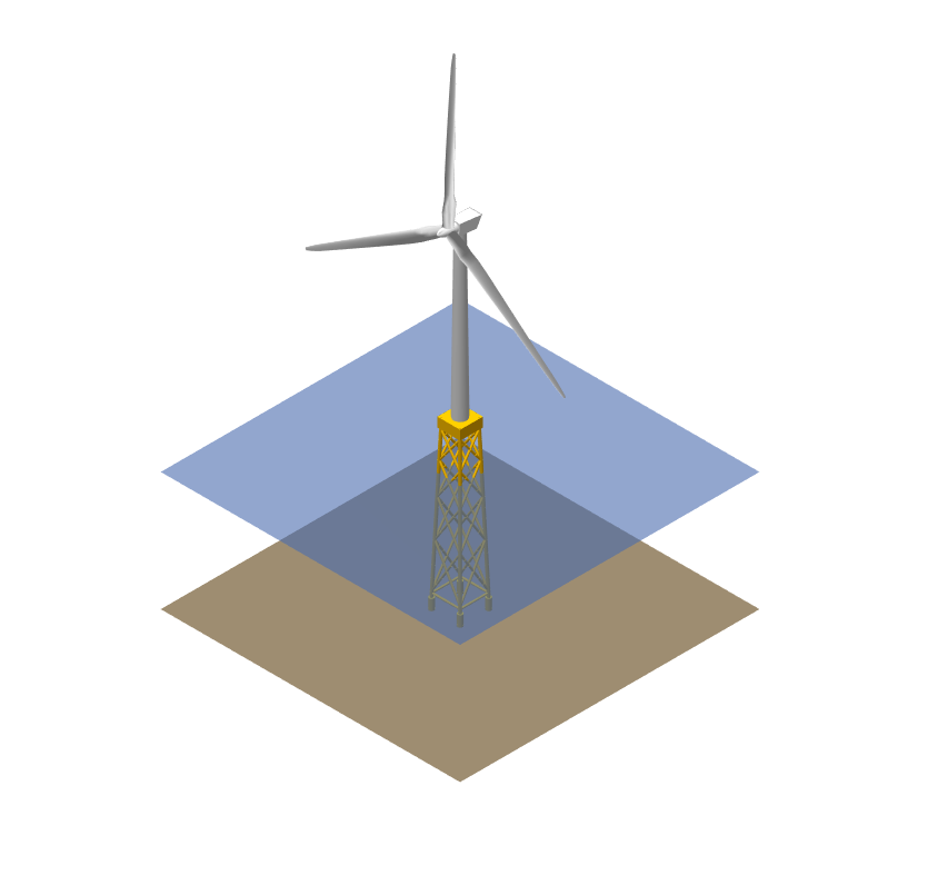 NREL 5MW OC4 Jacket