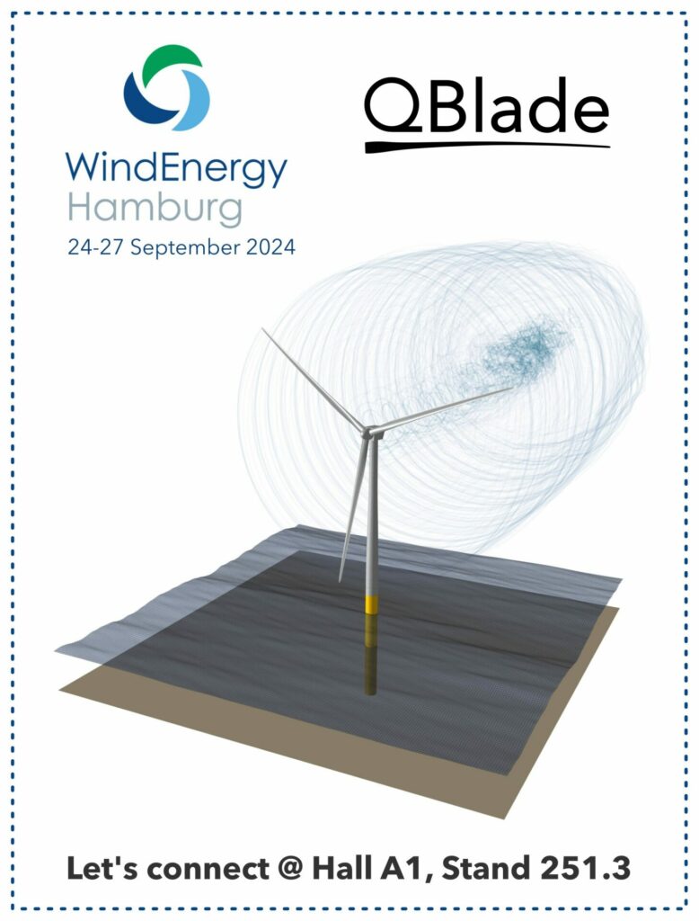 QBlade Hamburg WindEnergy Flyer 2024